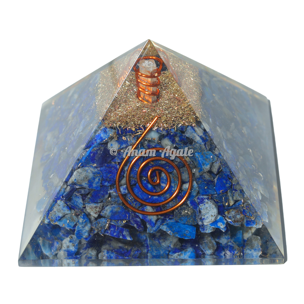 Lapiz Lazuli Orgonite Pyramid