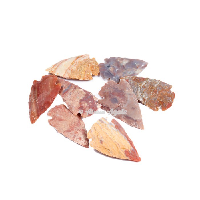 Fancy Jasper Arrowhead 1-1.5 Inches