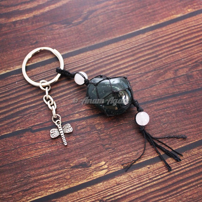 Bloodstone Keychain Charms