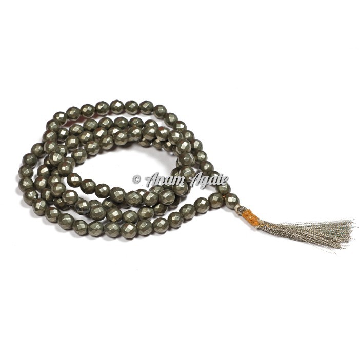 Pyrite Japa Mala