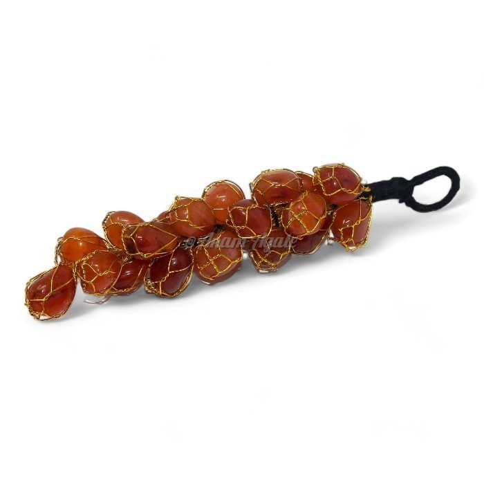 Carnelian Crystal Keychain Charms
