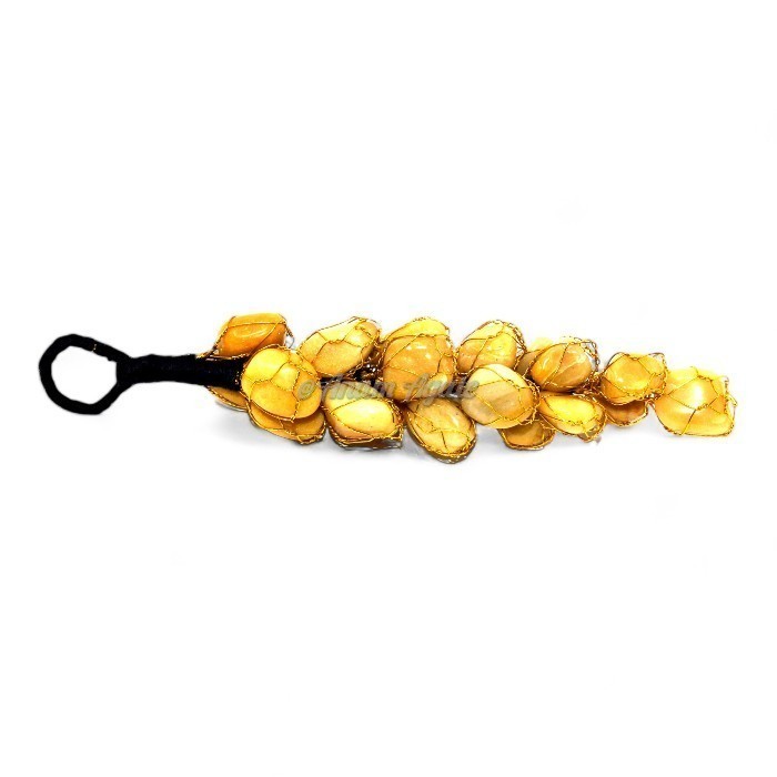 Yellow Aventurine Crystal Keychain Charms