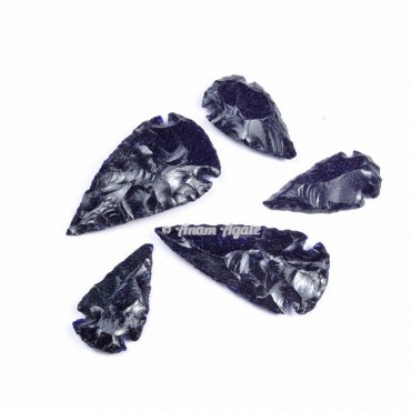 Blue Sunstone Arrowheads 1-1.5 Inches