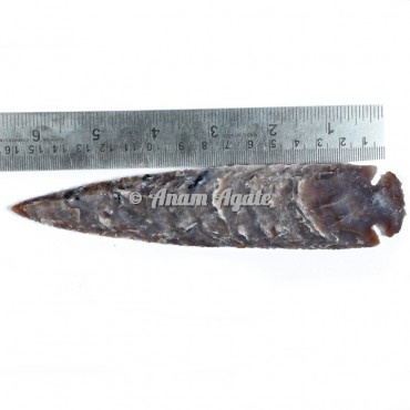 Agate Arrowhead 6-6.5 Inches