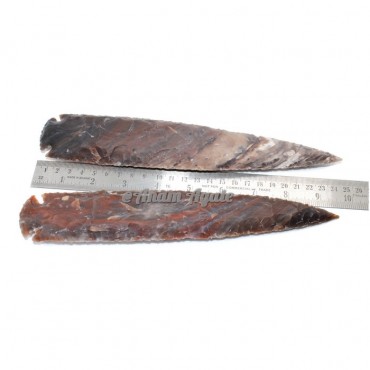 Agate Arrowheads 9 Inch