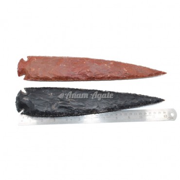Agate Arrowheads 12 Inch