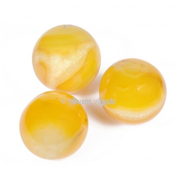 Yellow Onyx Ball