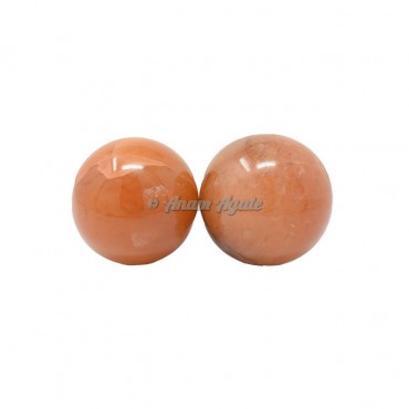 Orange Calcite Ball