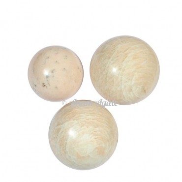Cream Moonstone Ball