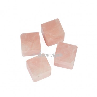 Rose Quartz Cubes
