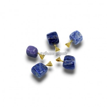 Lapiz Lazuli Crystal Tumbled Pendant