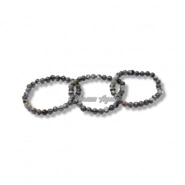 Larvikite 6MM Beads Bracelets