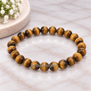 Tiger Eye AAA Quality 6 MM Beads Bracelets