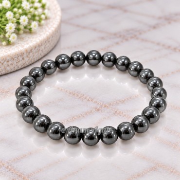 Hematite 6 MM Beads Bracelets