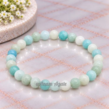 AAA Quality Amazonite 6 MM Beads Bracelets
