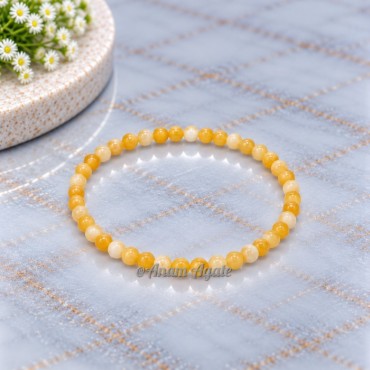 Calcite 4 MM Beads Bracelets
