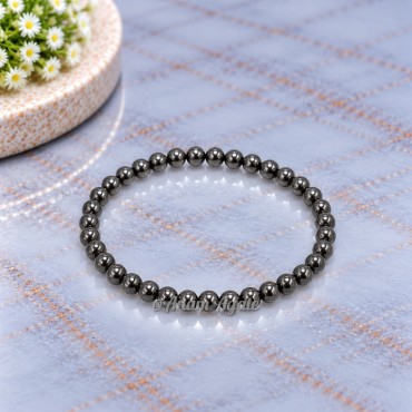Hematite 4 MM Beads Bracelets