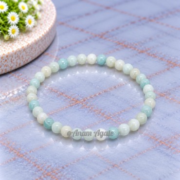 AAA Quality Amazonite 4 MM Gemstone Bracelets