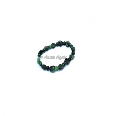 Black Lava, Selenite Evil Eye Bracelet