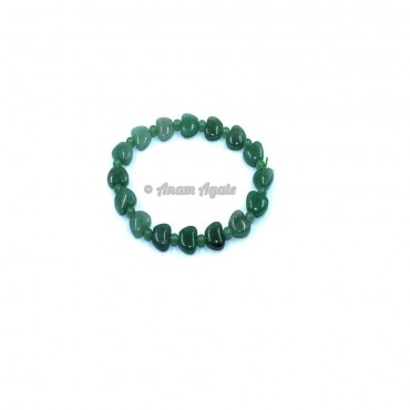 Crystal Bracelet with Copper Charm
