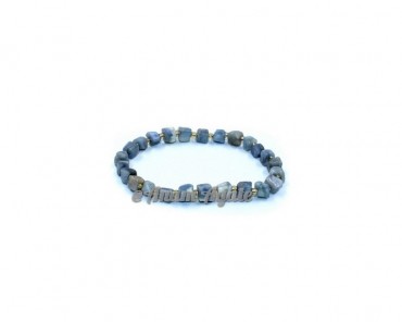 Kyanite Cube Gemstone Bracelet