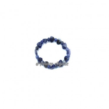Sodalite Heart Gemstone Bracelets