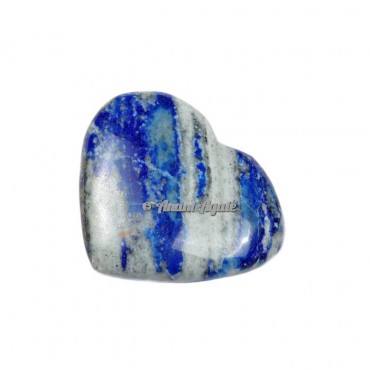 Lapis Lazuli Gemstone Heart