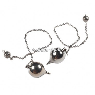 Silver Brass Pointed Ball Pendulums