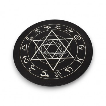 Dowsing Pendulum Board Pentagram Star