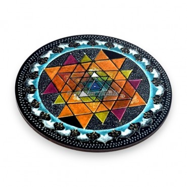 Sacred Geometry Divination Pendulum Board