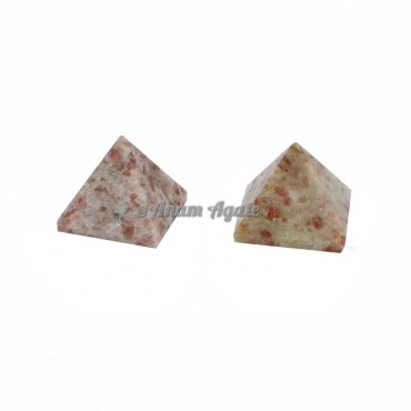 Sunstone Gemstone Pyramid