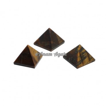 Tiger Eye Gemstone Pyramid
