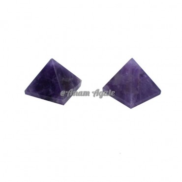 Amethyst Gemstone Pyramid