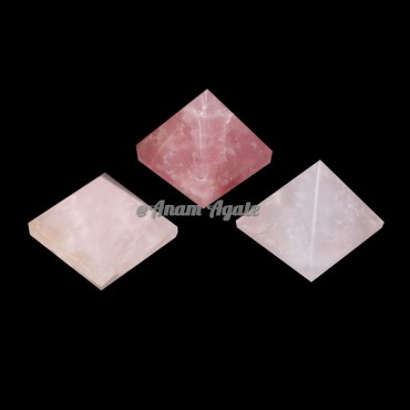 Rose Quartz Pyramid
